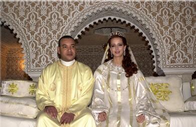mariage de roi du maroc